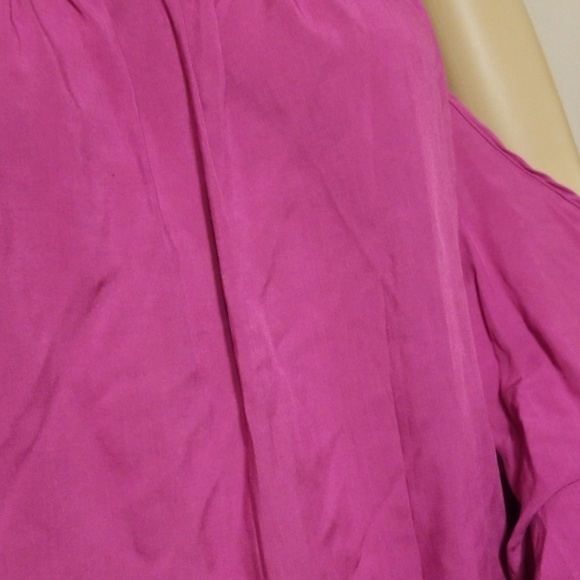 Charming Lilac Cold Shoulder Plus Size Top - Picture 6 of 6